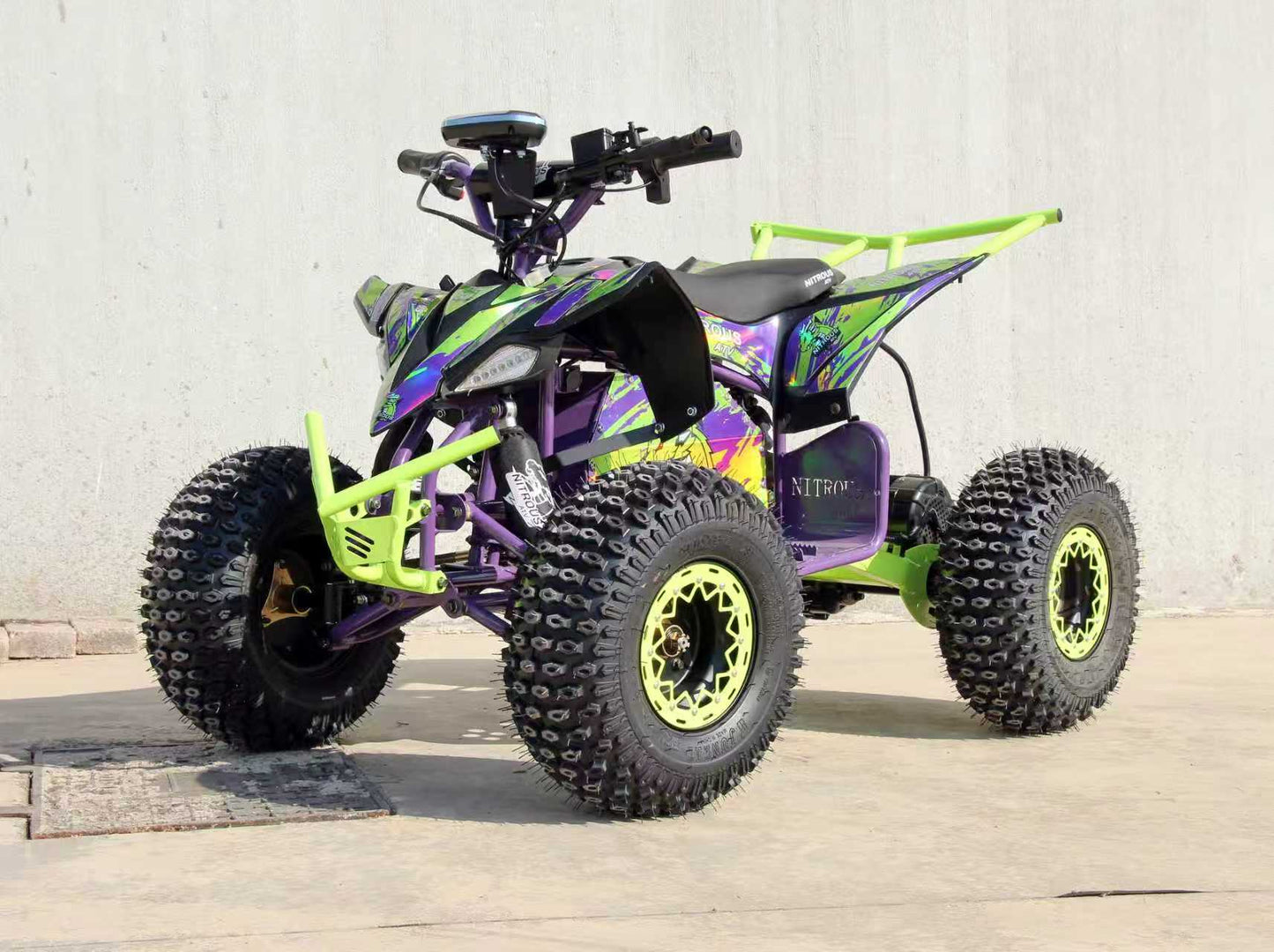 NITROUS Electric ATV 36V/13Ah range25km max-speed 38km/h off-road E Quads Sport Ride on Quads Racing Quadriciclo Quod Motorcycle