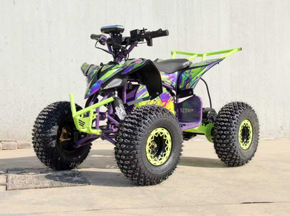 NITROUS Electric ATV 36V/13Ah range25km max-speed 38km/h off-road E Quads Sport Ride on Quads Racing Quadriciclo Quod Motorcycle