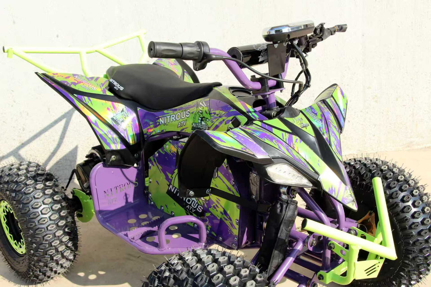 NITROUS Electric ATV 48V/20Ah range50km max-speed 38km/h off-road E Quads Sport Ride on Quads Racing Quadriciclo Quod Motorcycle