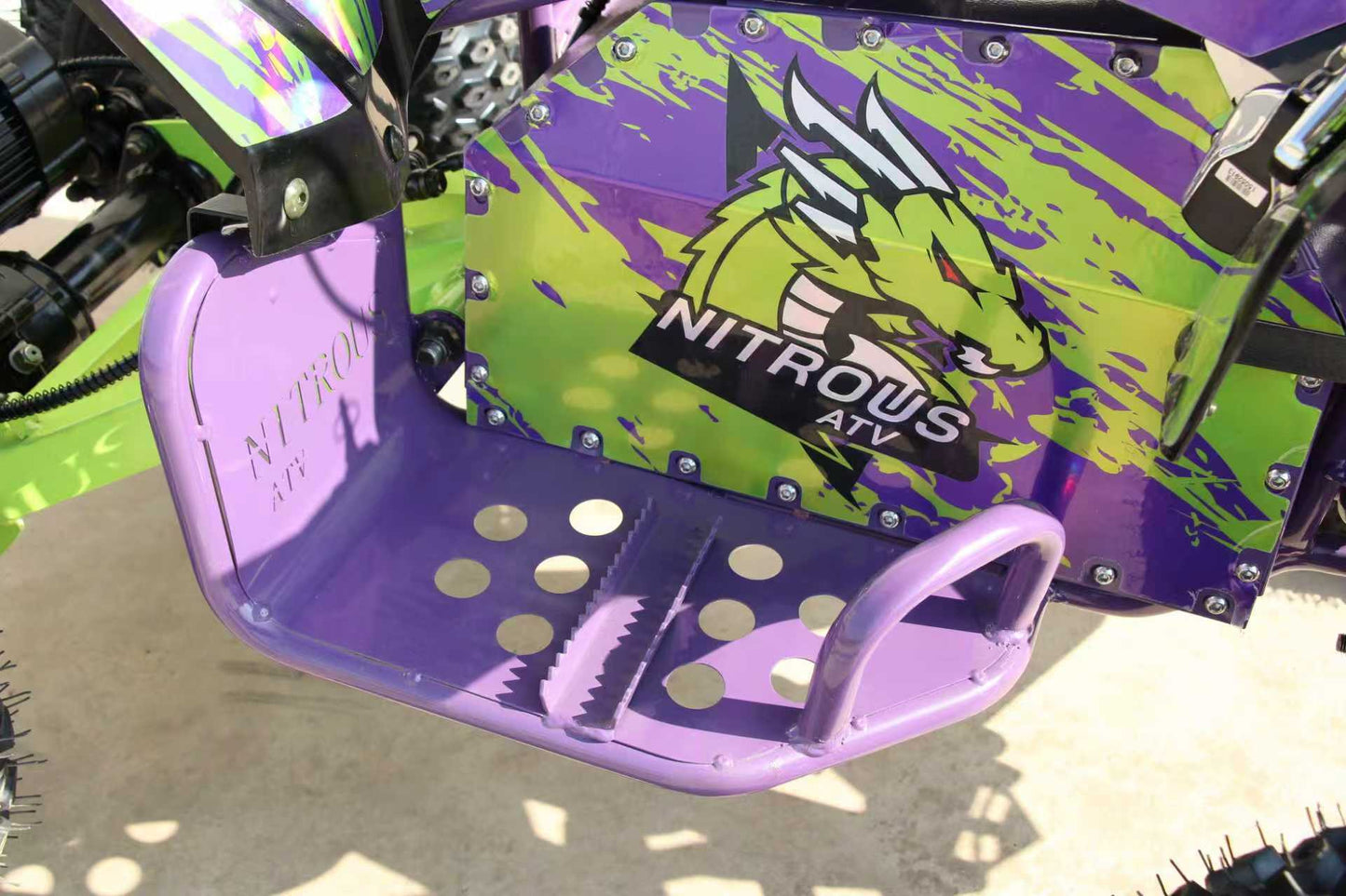 NITROUS Electric ATV 48V/20Ah range50km max-speed 38km/h off-road E Quads Sport Ride on Quads Racing Quadriciclo Quod Motorcycle