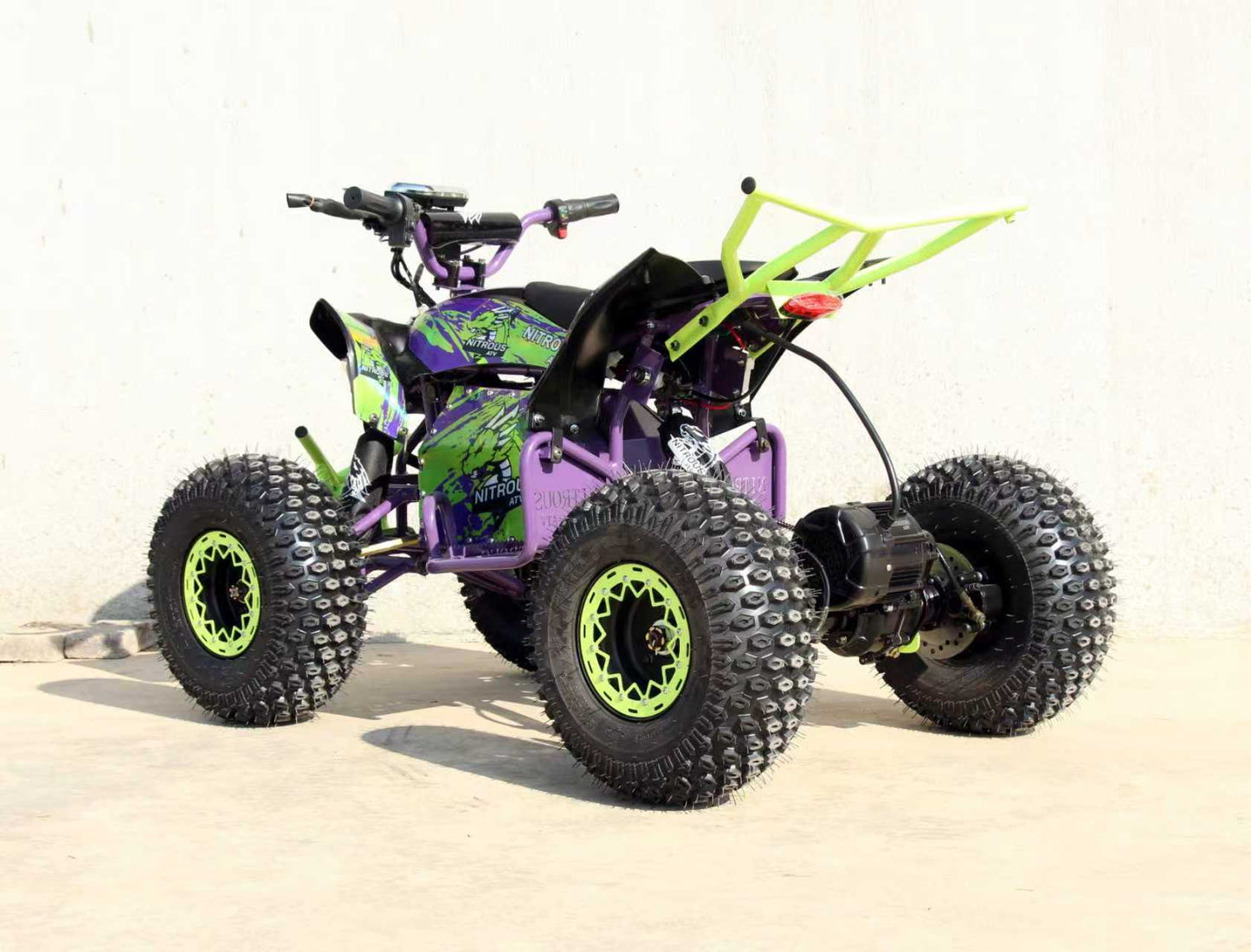 NITROUS Electric ATV 48V/20Ah range50km max-speed 38km/h off-road E Quads Sport Ride on Quads Racing Quadriciclo Quod Motorcycle