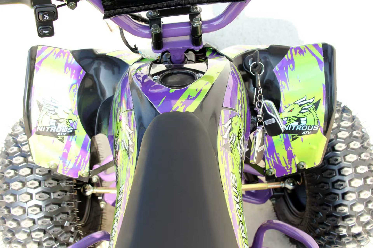 NITROUS Electric ATV 36V/13Ah range25km max-speed 38km/h off-road E Quads Sport Ride on Quads Racing Quadriciclo Quod Motorcycle