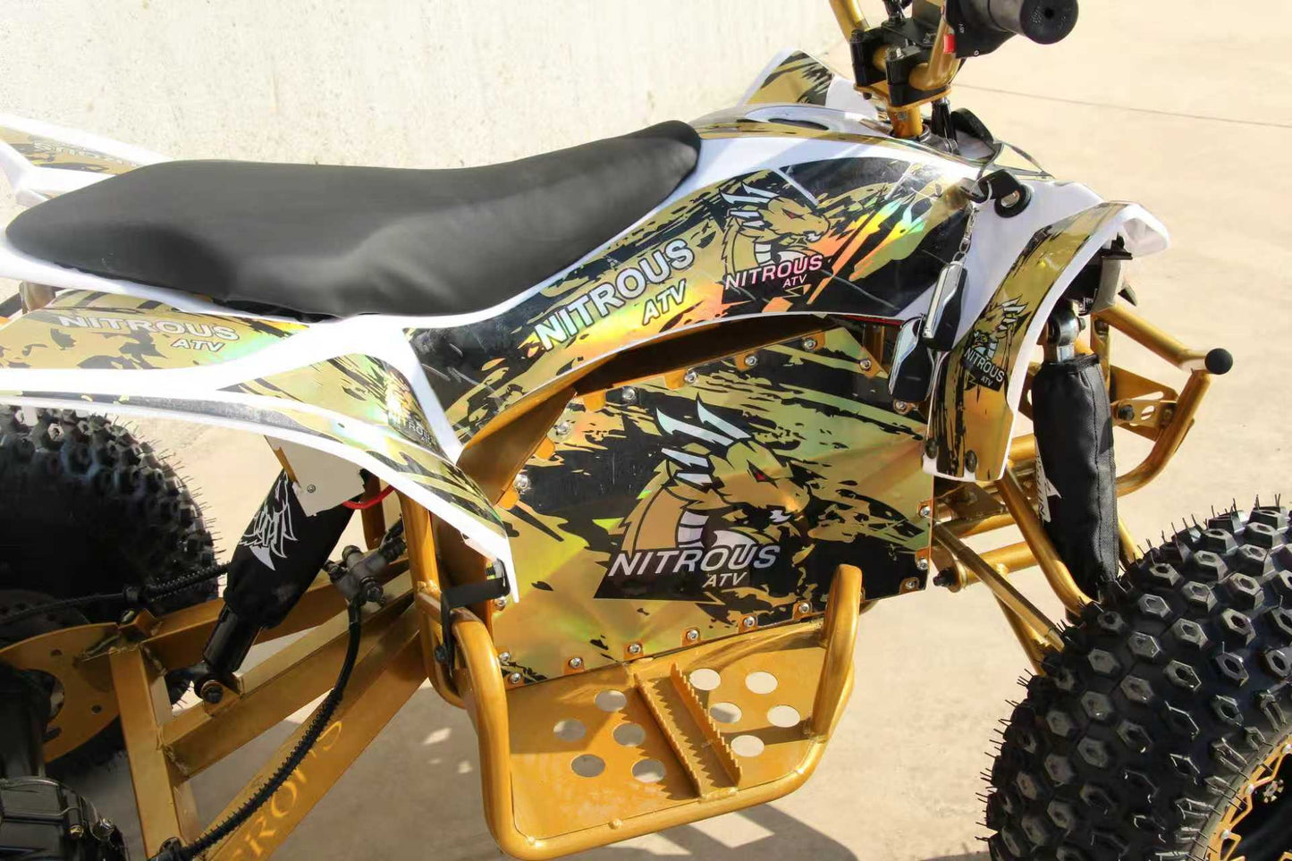 NITROUS Electric ATV 48V/20Ah range50km max-speed 38km/h off-road E Quads Sport Ride on Quads Racing Quadriciclo Quod Motorcycle
