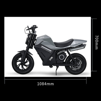 Zaplon ADV250 Electric Mini Bike - Dubai Exclusive | 250W Youth Dirt Moto | 15Mph Safe Speed, 10-Mile Range & 141lb Load