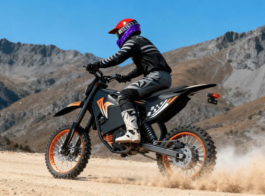 ZapLon Zed1  AMP-X  Electric Kugoowish 01 60V 28Ah, 99 MPH Off-Road Dirt Bike