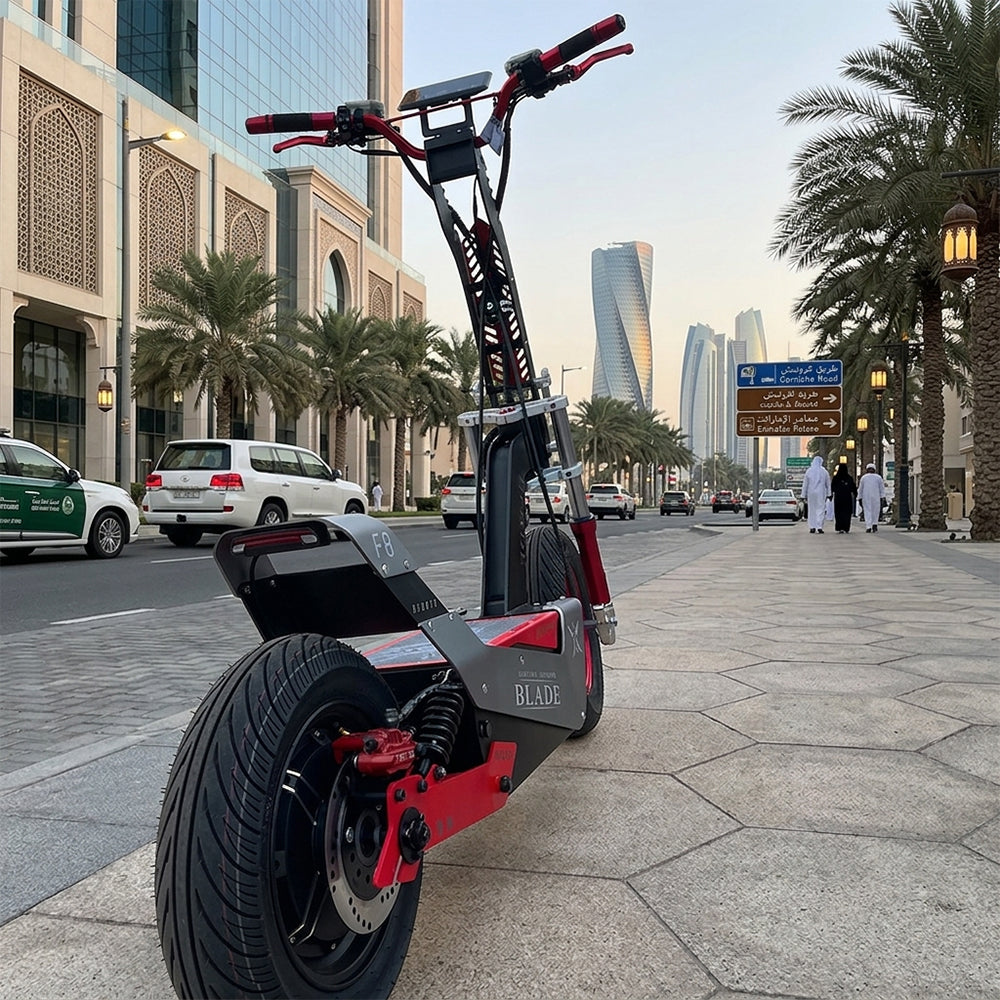 دراجة بخارية كهربائية F8 للبالغين جديدة للطرق الوعرة 72 فولت 50 أمبير/ساعة