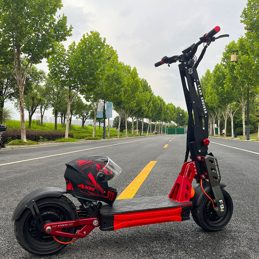 F9 Electric Scooter  60V40ah Lithium Battery Dual Motor NFC Off-Road 62.5KMH